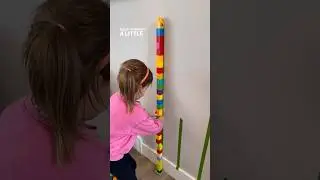 Testing Pinterest Activities: Painter's Tape Towers