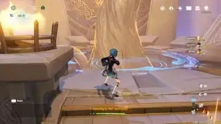 (level 90 Domain) A Zhongli and myself (Xingqiu) fight Abyss Mages alone after two teammates die