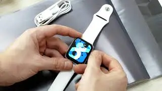 Смарт часы HW22 pro. Одни из лучших аналогов Apple Watch с работающим колесиком и главной кнопкой.