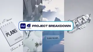 After effects and Cinema4D Project Breakdown - Memorize Me 02