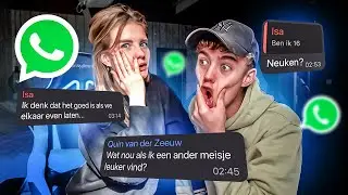 ONZE WHATSAPP GESPREKKEN TERUGLEZEN! *CRINGE*
