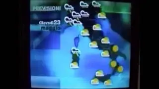 METEO ITALIA 1 MERCOLEDI' 22 MAGGIO 2002