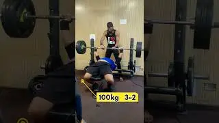 Week 1 Day 4 (100kg Bench and 160kg deadlift)