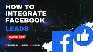 How to Integrate Facebook Lead Ad | Facebook Ads | #facebookmarketing #meta #facebookleadsads