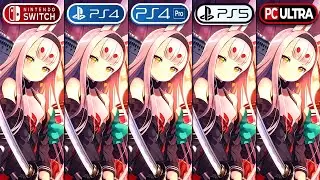Azur Lane Crosswave | Nintendo Switch vs PS4 vs PS4 Pro vs PS5 vs PC Ultra | Graphics Comparison