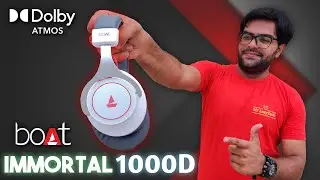boAt Immortal 1000D Gaming Headphones with Dolby Atmos ⚡⚡