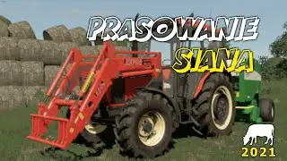 PRASOWANIE SIANA W BALOTY | Zetor & Sipma | Farming Simulator 2019