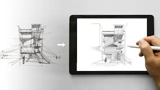 How to Draw Architecture in 3 Steps 