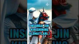 JIN KIRISHINING BELGILARI QANDAY ?! #islamicshorts #jin #demon