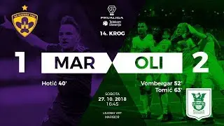 14.krog: Maribor - Olimpija 1:2 ; Prva liga Telekom Slovenije 2018/2019