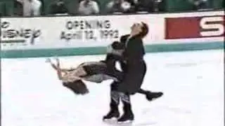 1992 Worlds, FD, Marina Klimova & Sergei Ponomarenko