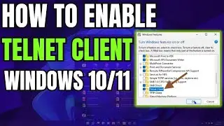 How to Enable Telnet Client on Windows 10/11