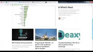 Социальные сети Beaxy