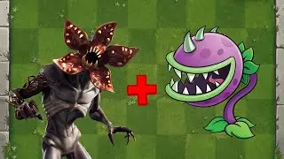 Demogorgon (Stranger Things) + Chomper Fusion - Plants vs Zombies Animation