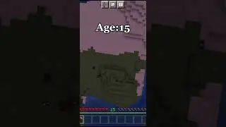 Minecraft Mlg‘s at different ages! #shorts