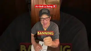 The Air BnB business is dying
