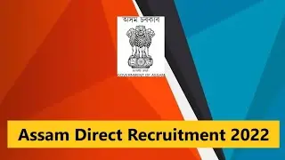 assam direct recruitment 2022 assam direct recruitment 2022 sassam direct recruitment Online Apply