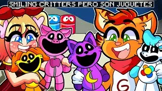 ¡JUGAMOS CON LOS SMILING CRITTERS DE JUGUETES ! 😱 | FIGURAS DE POPPY PLAYTIME CHAPTER 3 EN MINECRAFT