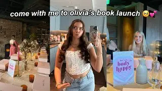 day in my life as an influencer - going to olivia’s book launch 🥺🎀💕
