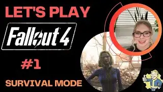 Fallout 4 Survival Playthrough | Part 1 | Starting off as a Raider kinda (this is really hard lol)