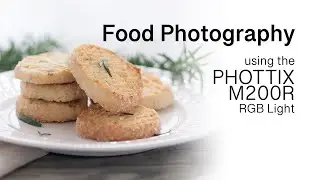 Food Photography using the Phottix M200R RGB Light