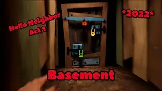 Hello Neighbor - How to BEAT The BASEMENT *2024*