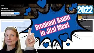 Jitsi Meet Breakout Raum ! Wie funktioniert das?