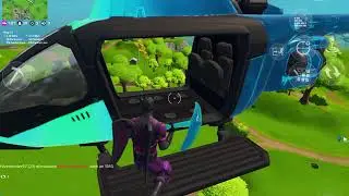 Playing With The New Vehicle In Fortnite!