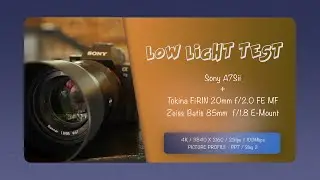 Как я экспонирую S-Log2 при недостаточном свете, ночью на Sony A7Sii.