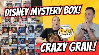 DISNEY GRAIL!! Opening a $400 FUNKO Pop mystery box from Pop King Paul! Disney Decadence Box!