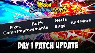DAY 1 PATCH UPDATE - Dragon Ball Sparking Zero