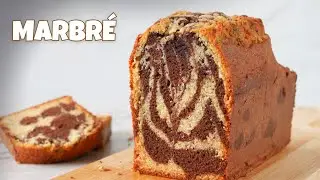 Le Meilleur MARBRÉ au CHOCOLAT VANILLE Moelleux - RECETTE GÂTEAU MARBRÉ facile