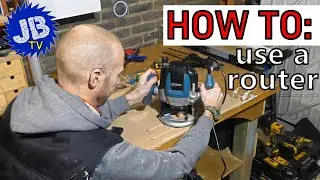 How To Use A Router - Router Basics - A Beginners Guide to using the Router