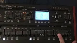 Behringer DeepMind 12 - Oberheim Style Voice Panning