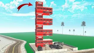 Franklin Upgrading Police Station in Indian Bike Driving 3D