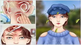 ASMR Remove Head Lice & Wart Infection Removal - Dirty Scalp Treatment Animation#asmr #brainasmr
