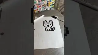 🐾Pixel art dog ideas✨ 