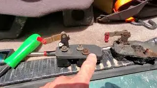 1998 to 2001 Dodge Crew Cab Rear Lower Door Latch Install.
