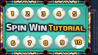 8 ball pool 9 ball Non Stop Spin Tutorial Tips 😱 9 ball pool trick shots tips stock