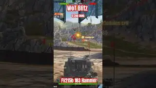 fv215b 183 Hammer WoT Blitz- 5,340 DMG [akifdal46400] #wotbliz #worldoftanksblitz #вотблиц #wotb