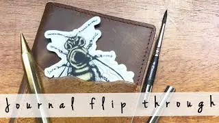 Art Journal + Sketchbook | Flip Through | Field Notes/pocket #4