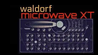 Waldorf Microwave XT : 3 sketch tracks : 1 single preset