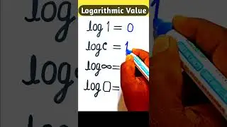 Logarithmic Value || @Sky Struggle Education || #short