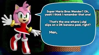 Is Amy aware of Super Mario Bros. Wonder? (Back in the meme voice overs)