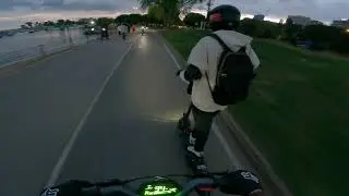 Segway GT2 riding aggressive