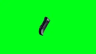 Black Knight Mystery satellite - green screen