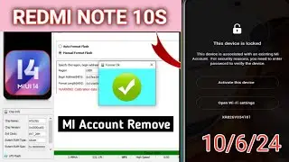 REDMI NOTE 10S MI ACCOUNT REMOVE || SP FLASH 🔥 MIUI14 || REDMI NOTE 10S MI ACCOUNT UNLOCK...
