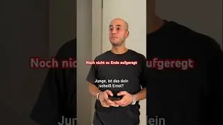 Die heilige Zeremonie des Streites muss eingehalten werden!