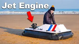 World's Smallest JET-POWERED Hovercraft