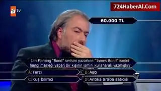 Milyoner'de Yarışmacı 2 Jokerini Kullanmadan Ayrıldı